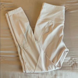 athleta leggings with mesh cutouts